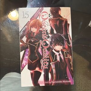 Manga Queen's Quality Volume 15 - Black and Purple Cover
